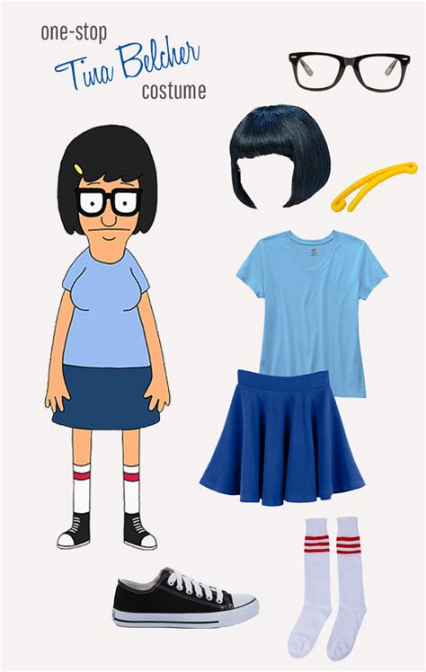 DIY Tina Belcher Costume Idle Hands Awake