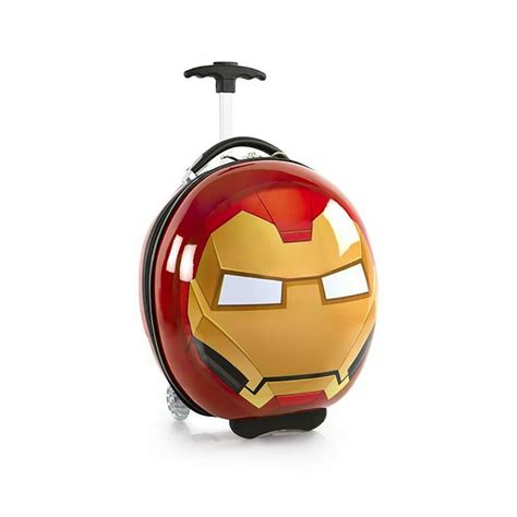 Heys - Iron Man Rolling Round Luggage Suitcase - Walmart.com - Walmart.com