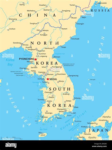 Korea Bay Map