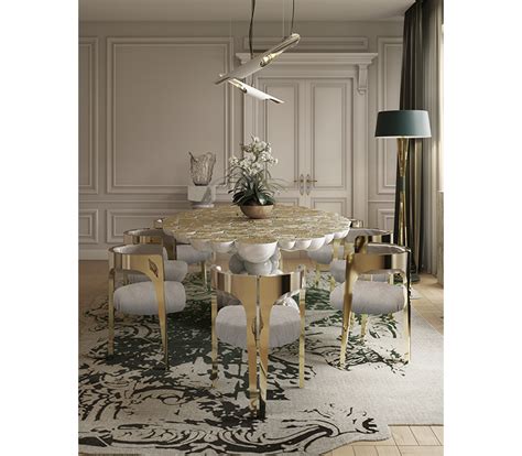 Newton White Dining Table | Boca do Lobo Exclusive Design