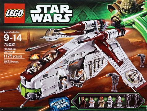 Republic Gunship Based Set 75021 Kit de Construction MOC Modèle Jouets Cadeau pour Adultes, lego ...