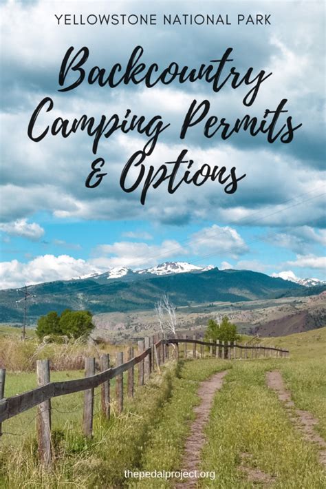 A-Z Planning for Yellowstone’s Backcountry Camping Options – The Pedal Project