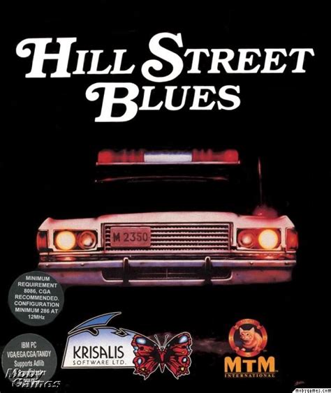 Hill Street Blues (1991) Amiga box cover art - MobyGames | Hill street blues, Cover art, Street