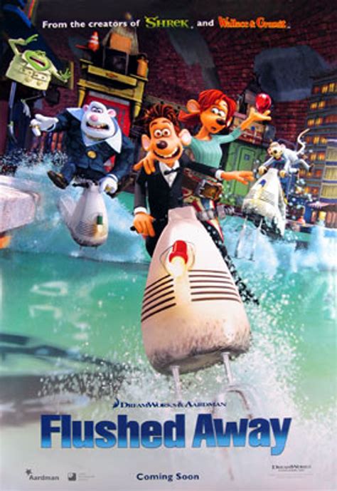 FLUSHED AWAY (Double Sided Advance Style B) POSTER buy movie posters at Starstills.com (SSB1032 ...