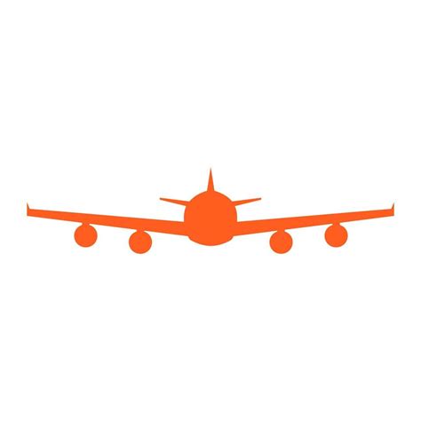 Airplane illustrated on a white background 8271388 Vector Art at Vecteezy