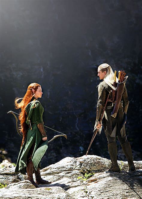 The Hobbit: Legolas | Tauriel - The Hobbit Fan Art (35874351) - Fanpop