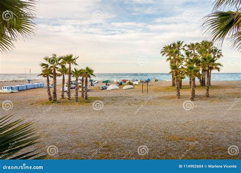 Seascape of Beaches of Andalusia in Spain Stock Photo - Image of ...