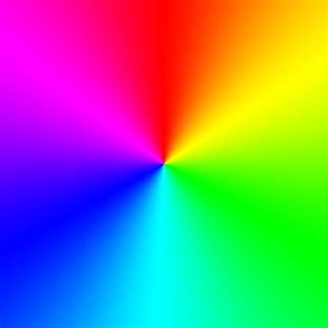 Rainbow spectral circle gradient Digital Art by Miroslav Nemecek - Fine ...