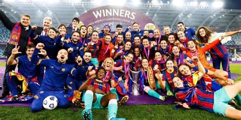 "FC Barcelona Women's UEFA Champions League Success and History ...