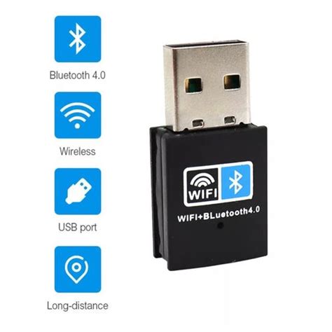 Generic 2 In 1 WiFi And Bluetooth Wireless Adapter USB Dongle | Jumia ...