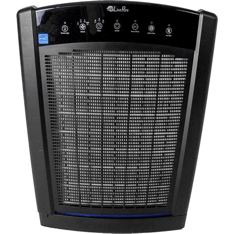 LivePure Bali HEPA Air Purifier - Black