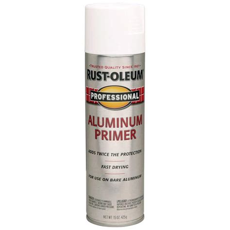 Rust-Oleum Professional 15 oz. Aluminum Spray Primer-254170 - The Home Depot