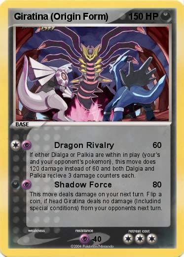 Pokémon Giratina Origin Form 3 3 - Dragon Rivalry - My Pokemon Card