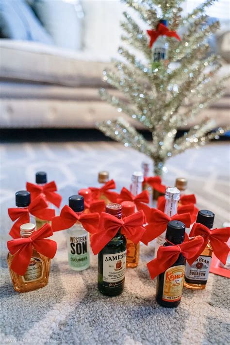 How to Build a Mini Liquor Bottle Christmas Tree: Complete instructions and materials list for ...