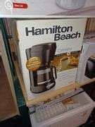 Stainless steel cookware set, Hamilton Beach coffee maker and toaster, all unused in boxes ...
