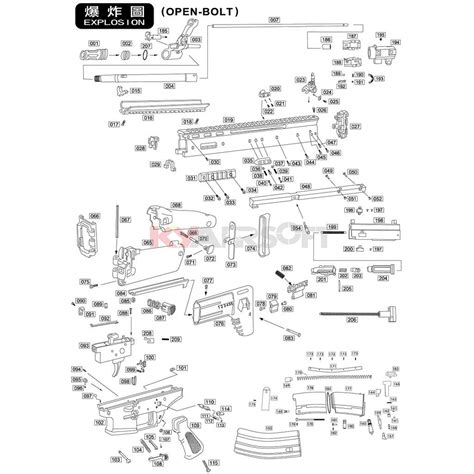 SCAR holding pin for nozzle return spring#none number pins - Scar Repair Parts Set - SCAR Series ...