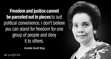 TOP 25 QUOTES BY CORETTA SCOTT KING (of 64) | A-Z Quotes