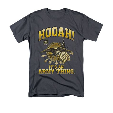 ARMY United States Army Hooah! It's An Army Thing Cannons Logo Adult T-Shirt | Shop Your Way ...