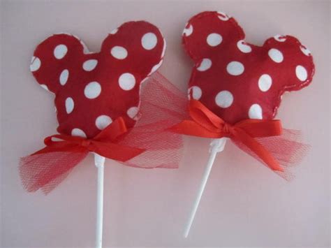 Minnie Mouse Favors, Minnie Party, Lollipop Covers, Candy Treats, Party Favors, Party Treats by ...