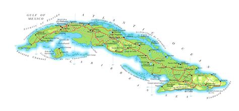 Map Cuba Capital City - Share Map