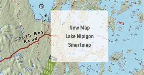 New Map - Lake Nipigon - Northwest Ontario Out Doors