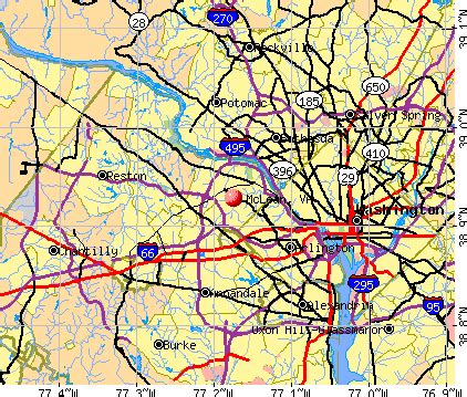 Where Is Mclean Virginia On A Map | Draw A Topographic Map