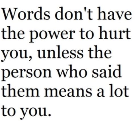 Quotes About Words That Hurt. QuotesGram