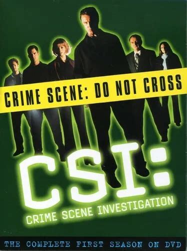 CSI: CRIME SCENE INVESTIGATION - Complete First 1 One Season DVD NEW/SEALED $6.95 - PicClick