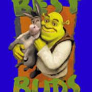 Gifts Idea Sexy Shrek Shrek Meme Face Shrek Wazowski Lord Farquaad Homage Poster by Igii Bee ...