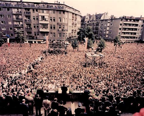 The History Place - John F. Kennedy Photo History: The President: Berlin Wall Speech