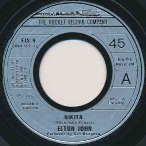 Elton John - Nikita (1985, Vinyl) | Discogs