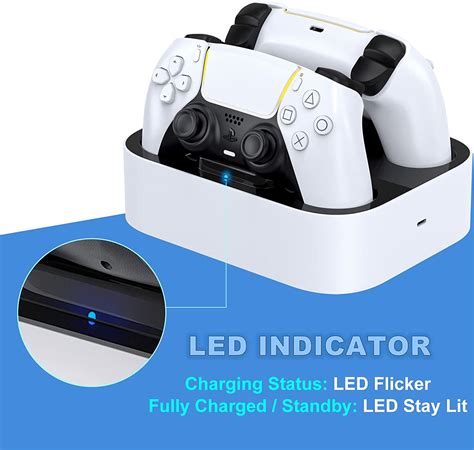 PS5 Controller Charging Station - obogame