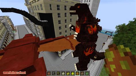 Godzilla Mod 1.7.10 (King of Monsters) - 9Minecraft.Net