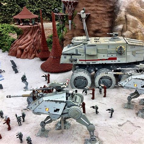 Lego Star Wars Miniland @Legoland. Battle of Kashyyyk (Clo… | Flickr