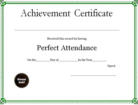 Editable Certificate Of Attendance Templates In Ms Word Word Excel | sexiezpix Web Porn