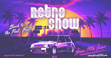 Santa Pod Raceway - Retro Show