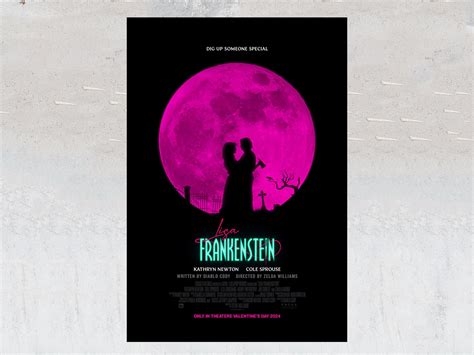 Lisa Frankenstein Movie Posters Collector's Memorabilia Personalized ...