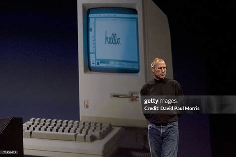 Apple CEO Steve Jobs delivers his keynote speech at Macworld on... News Photo - Getty Images