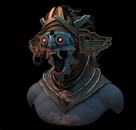 ArtStation - Tlaloc (Sculpt)