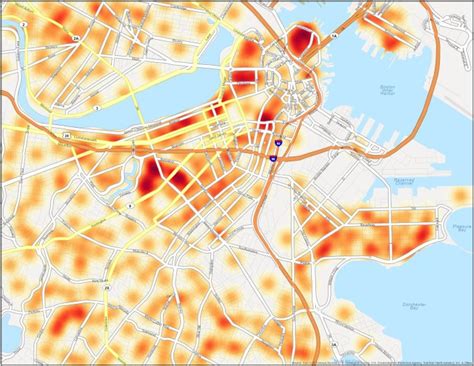 Boston Crime Map - GIS Geography