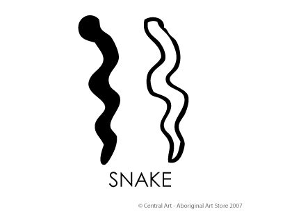 Snake | Central Art Aboriginal Art Store