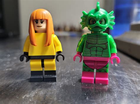 Crystal and Triton from the Marvel Inhumans Comics : r/lego