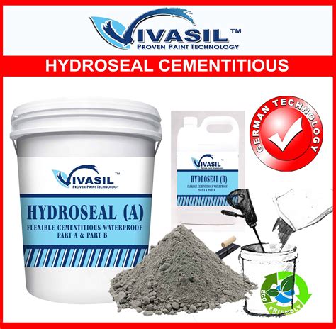 Hydro Seal Cementitious-15 & 30 KG -Proven Paint Technology