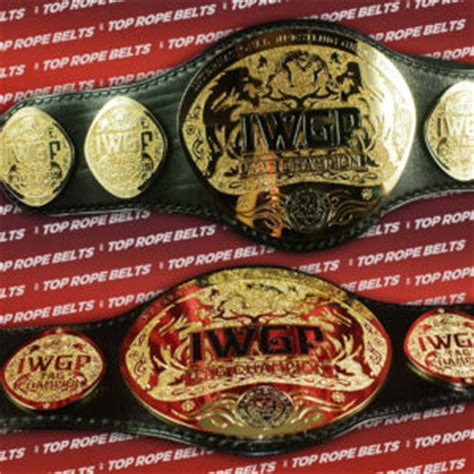 IWGP Heavyweight Tag Team Champions | Top Rope Belts