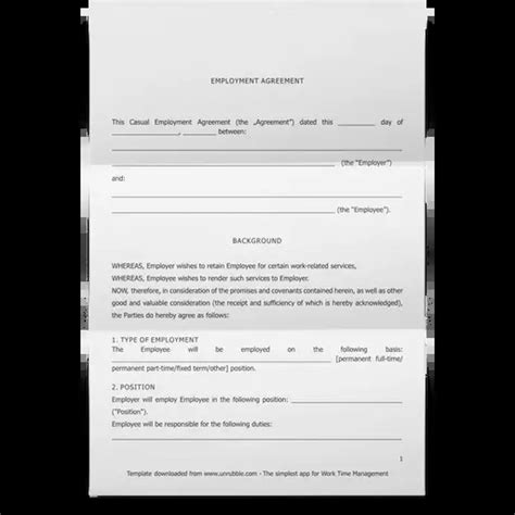 Get This Free Employment Contract Template and Start Hiring Today ...