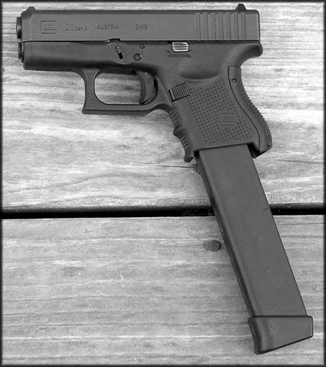 Glock 26 Gen 4 Magazine Extension