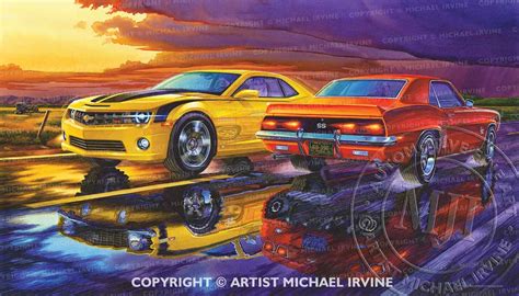 Camaro Car Art | Michael Irvine