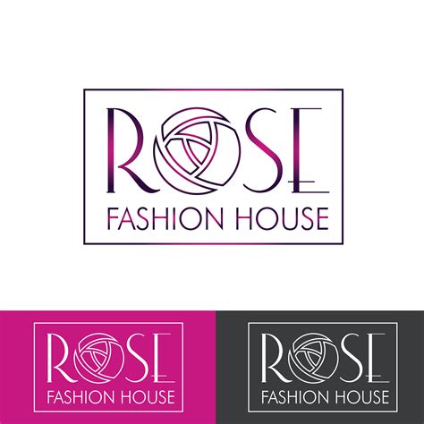 Rose fashion house logo & Brand Identity. :: Behance