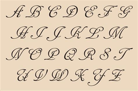 13 Printable Fancy Letter Fonts Images - Fancy Alphabet Letter Stencil, Fancy Cursive Letters ...