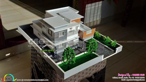 3D Printed house miniature models in Kerala - Kerala Home Design and ...